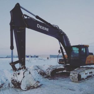 Аренда экскаватора гусеничного JOHN DEERE 240LC ковш 1.5 м.куб