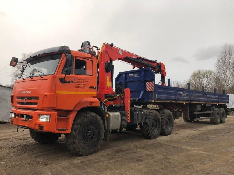 Услуги бортовой вездеход 11м, 20тт во Владимире